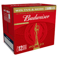 Budweiser Limited Edition Beer 12 x 300ml Budweiser