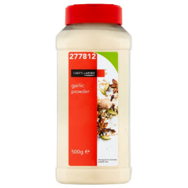 Chef's Larder Garlic Powder 500g, Case of 6 Chef's Larder