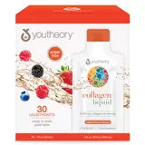 Youtheory Collagen Liquid Natural Berry, 30 Count Youtheory