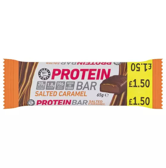 Euro Shopper Chocolate Peanut Protein Bar 65g Euro Shopper