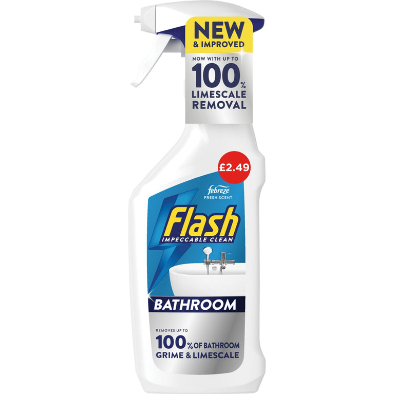 Flash Bathroom Cleaning Spray 500ml Case of 10 flash