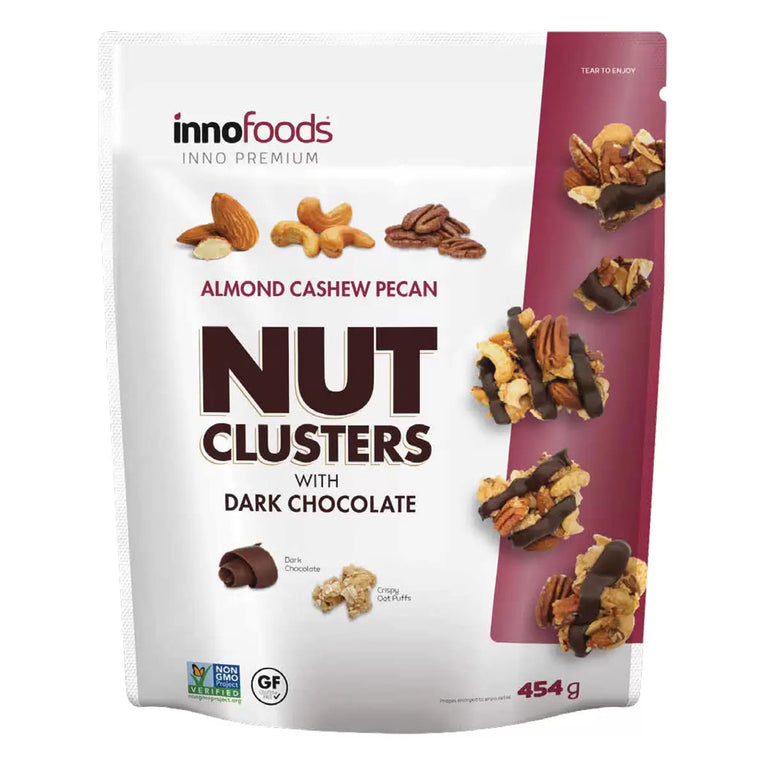 Inno Foods Nut Clusters with Dark Chocolate & Oat Puffs, 454g Inno Foods