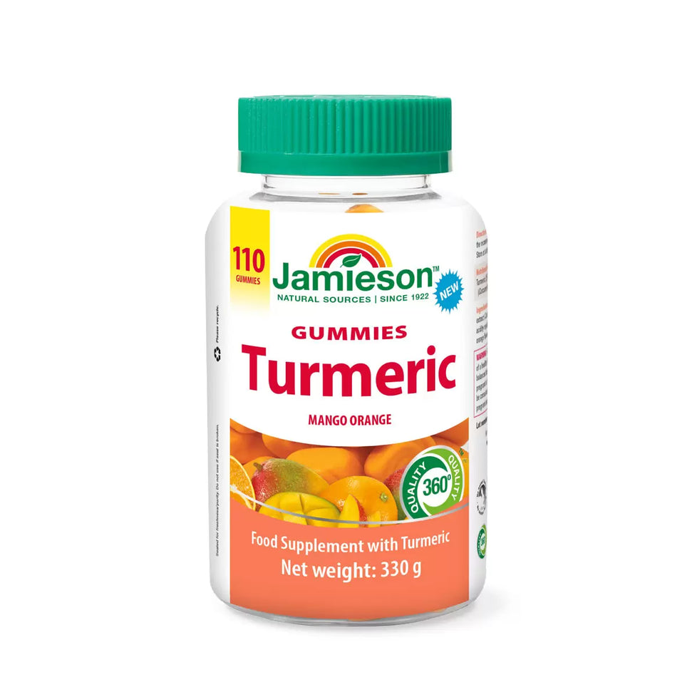 Jamieson Turmeric Gummies, 110 Count Jamieson