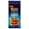 Fox's Fabulous Milk Chocolate Cookies 180g [PM £1.99](Case of 8) Fox's