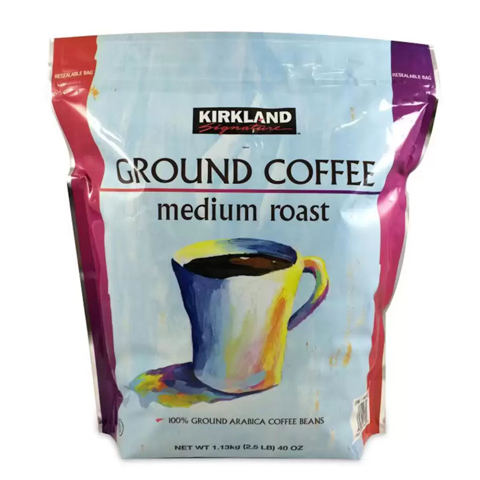 Kirkland Signature Medium Roast Ground Coffee, 1.13kg Kirkland Signature