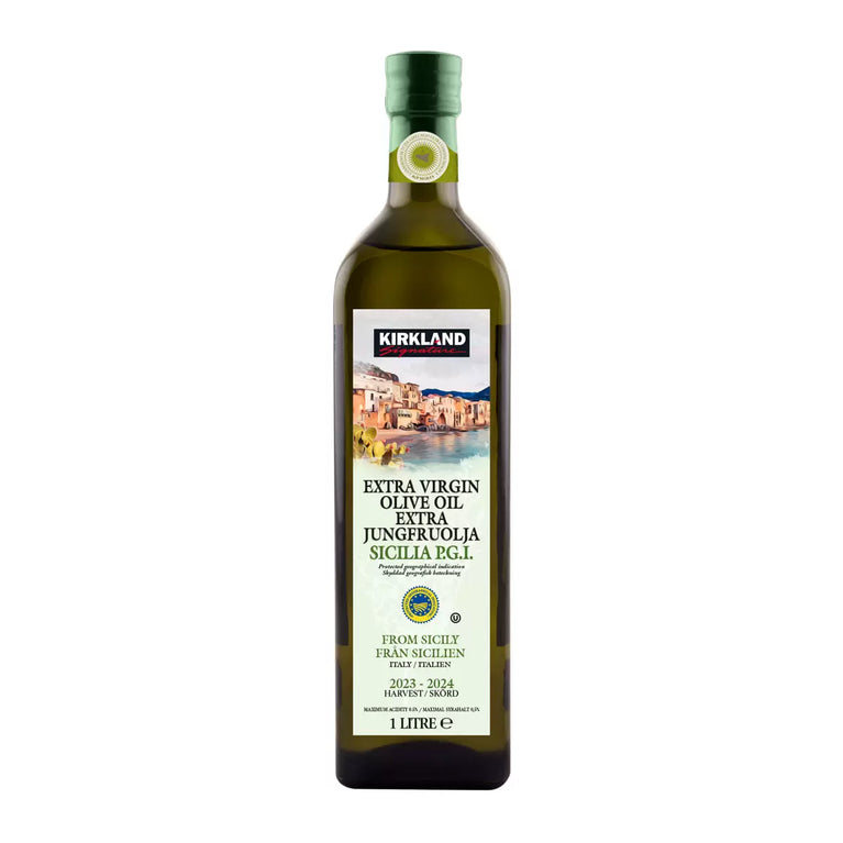 Kirkland Signature Extra Virgin Sicilia Olive Oil, 1L Kirkland Signature