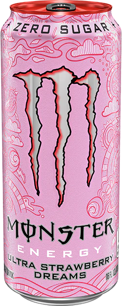 Monster Energy Drink Ultra Strawberry Dreams Zero Sugar 500ml PM £1.65 Monster