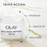 Olay Collagen Peptide 24 Facial Cream, 2 x 50ml Olay