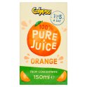 Calypso Pure Orange Juice from Concentrate 150ml, Case of 30 Calypso