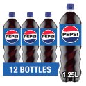 Pepsi Cola Bottle 1.25L (Case of 12) Pepsi