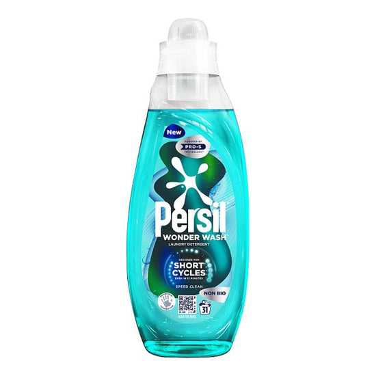 Persil Wonder Wash Non Bio Liquid Detergent Speed Clean 837 ml (31 washes) (Case of 8) Persil