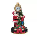 1.6ft (0.49m) Winter Scene Clock with Music Christmas