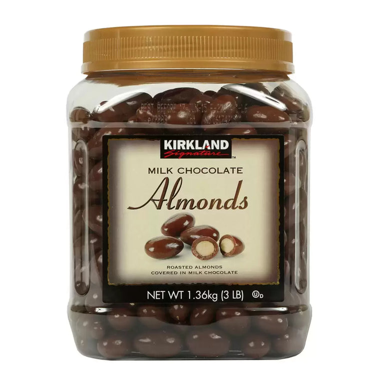 Kirkland Signature Milk Chocolate Almonds, 1.36kg Kirkland Signature