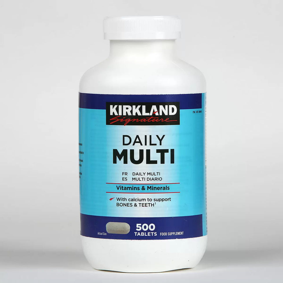 Kirkland Signature Daily Multi Vitamins & Minerals, 500 Count Kirkland Signature