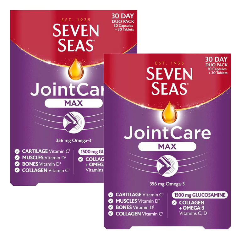 Seven Seas Joint Care Max, 2 x 60 Count Seven Seas