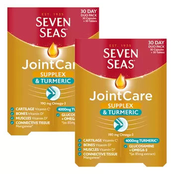 Seven Seas Joint Care Supplex and Turmeric, 2 x 60 Count Seven Seas