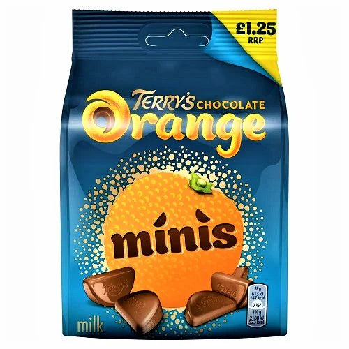 Terry's Milk Chocolate Orange Minis 95g Terry's chocolate