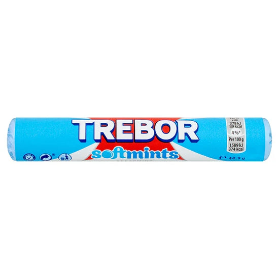 Trebor Soft Spearmint PM69 (Case of 40) Trebor