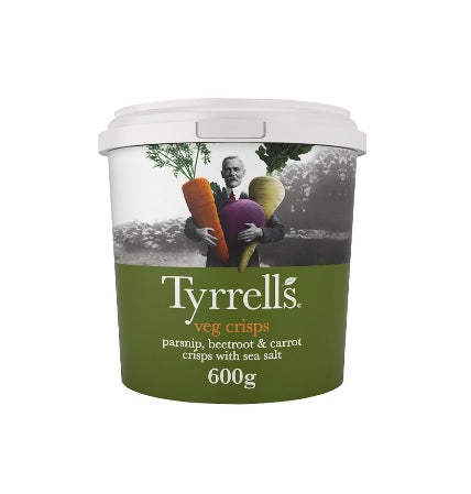 Tyrrells Veg Crisps 600g Tyrrells