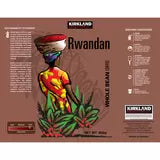 Kirkland Signature Rwandan Whole Bean Coffee, 907g Kirkland Signature