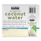 Kirkland Signature Organic Coconut Water NAS, 12 x 330ml Kirkland Signature