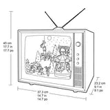 18 Inch (45cm) Animated TV with Lights and Sounds christmas