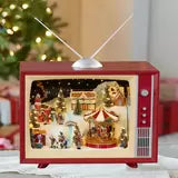 18 Inch (45cm) Animated TV with Lights and Sounds christmas