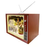 18 Inch (45cm) Animated TV with Lights and Sounds christmas