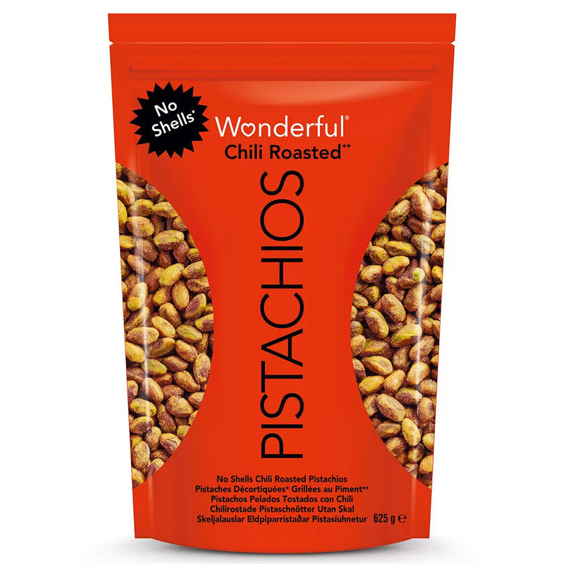 Wonderful Chili Roasted Pistachios, 625g Wonderful