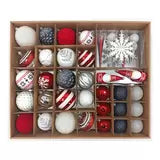 Shatter Resistant Christmas Ornaments, 78 pack Christmas