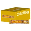 Yorkie Honeycomb Milk Chocolate DUO Bar 66g (Case of 24) Yorkie