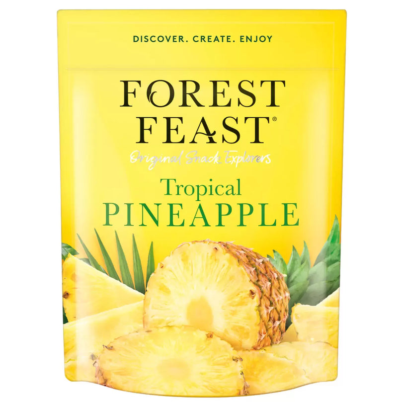 Forest Feast Dried Tropical Pineapple, 550g Forest Feast