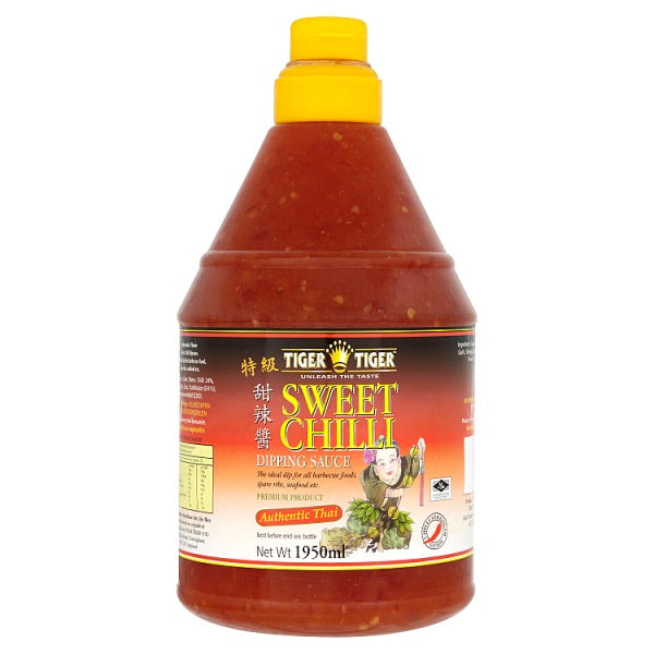 Tiger Tiger Sweet Chilli Dipping Sauce 1950ml, Case of 6 Tiger Tiger