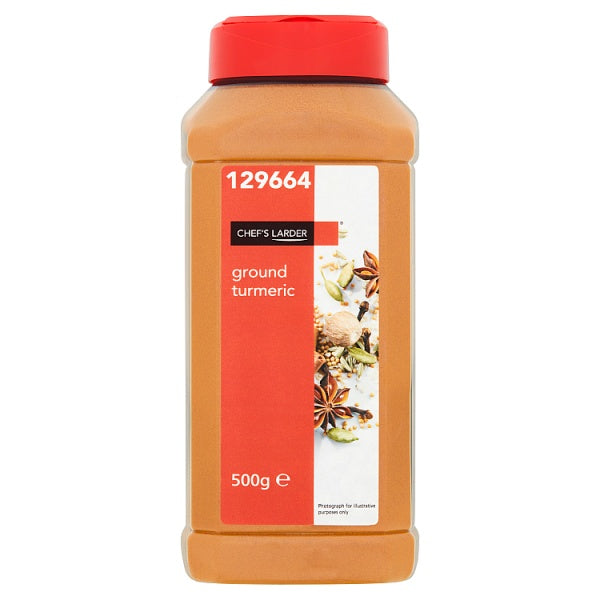 Chef's Larder Ground Turmeric 500g, Case of 6 Chef's Larder