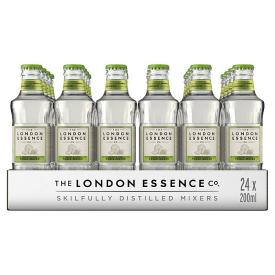 London Essence Blood Orange & Elderflower Tonic Water 200ml, Case of 24 The London Essence Co.