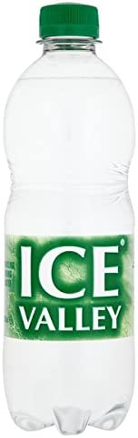 ICE VALLEY Spring Water Sparkling 500ml, Case of 24 Ice Valley