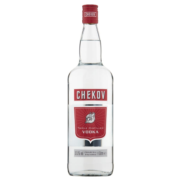 Chekov Vodka 1 Litre, Case of 6 Chekov