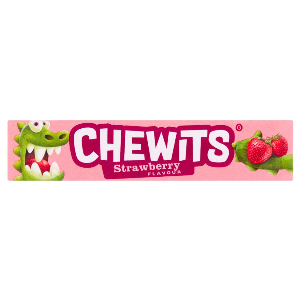 Chewits Strawberry Flavour 30g, case of 40 Chewits