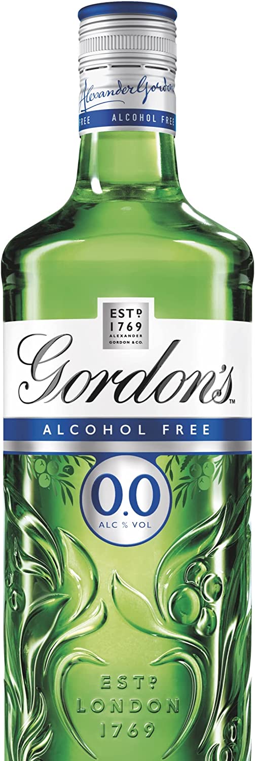 Gordon's Alcohol Free 0.0% 70cl, Case of 6 (Offer until 16/07/2024) Gordon's