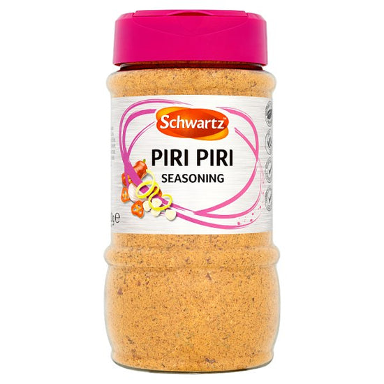 Schwartz Piri Piri Seasoning 320g, Case of 6 British Hypermarket-uk Schwartz