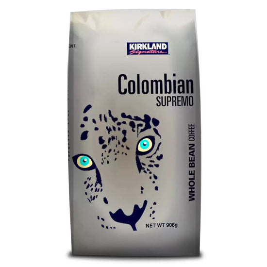 Kirkland Signature Colombian Supremo Whole Bean Coffee, 908g Kirkland Signature