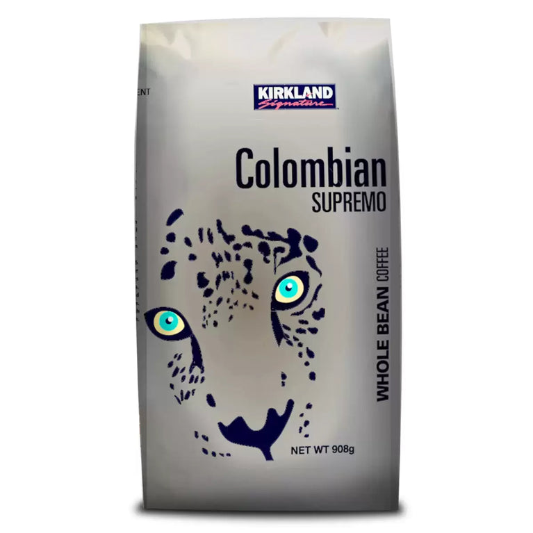 Kirkland Signature Colombian Supremo Whole Bean Coffee, 908g Kirkland Signature