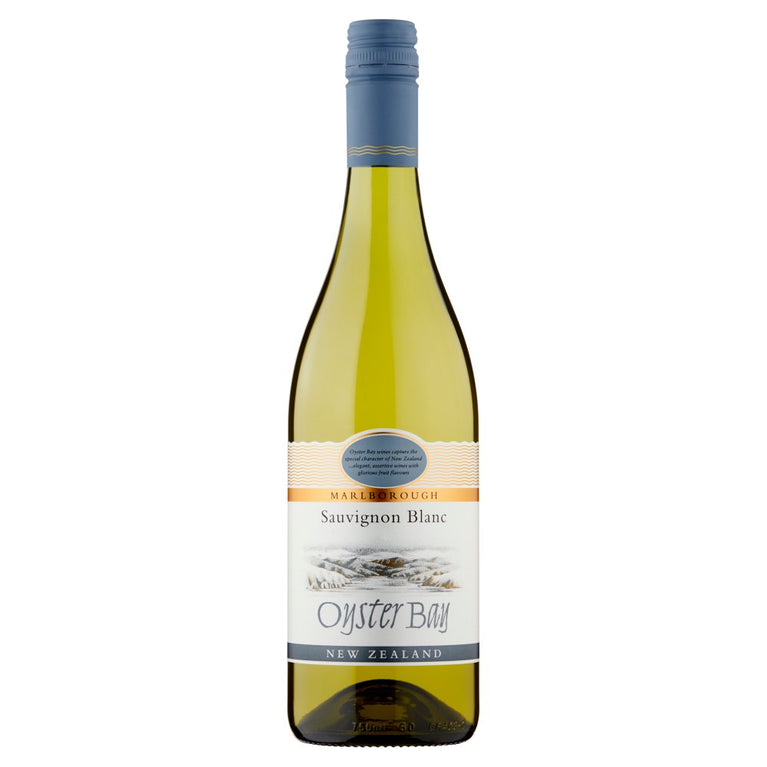 Oyster Bay Marlborough Sauvignon Blanc 750ml, Case of 6 British Hypermarket-uk