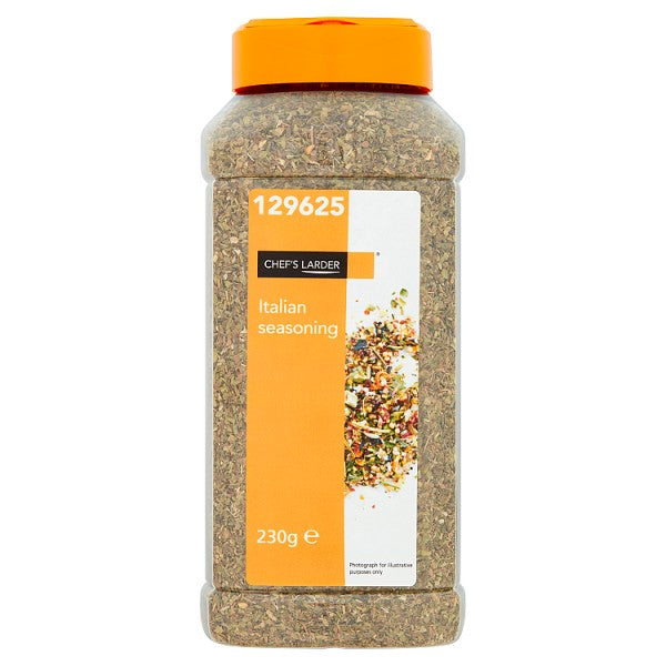 Chef's Larder Italian Seasoning 230g, Case of 6 Chef's Larder