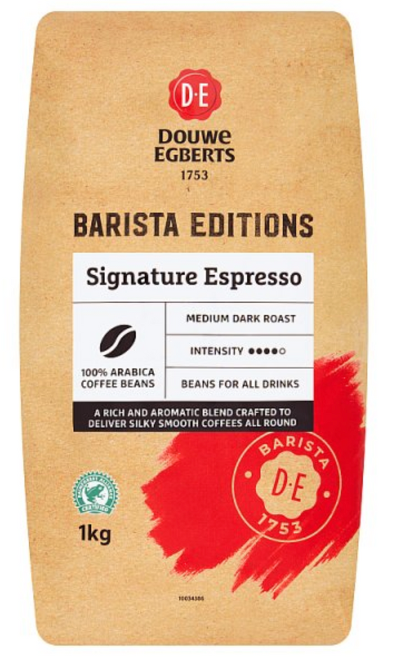 Douwe Egberts Barista Editions Signature Coffee Beans 1kg - Case of 8 (Copy) Douwe Egberts