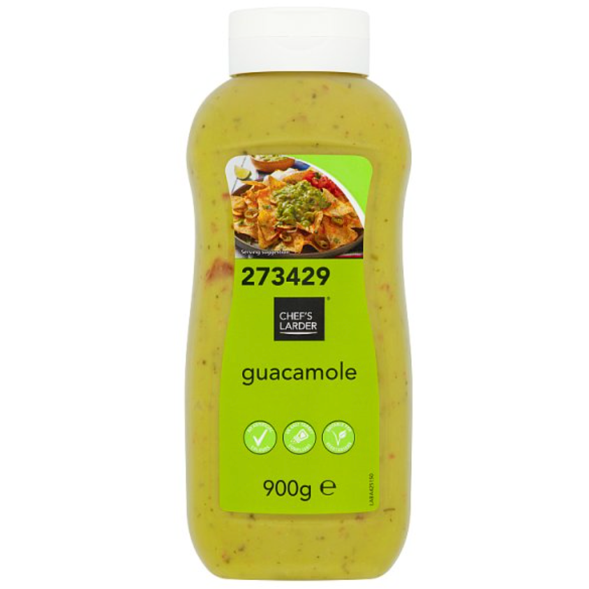 Chef's Larder Guacamole 900g, Chef's Larder