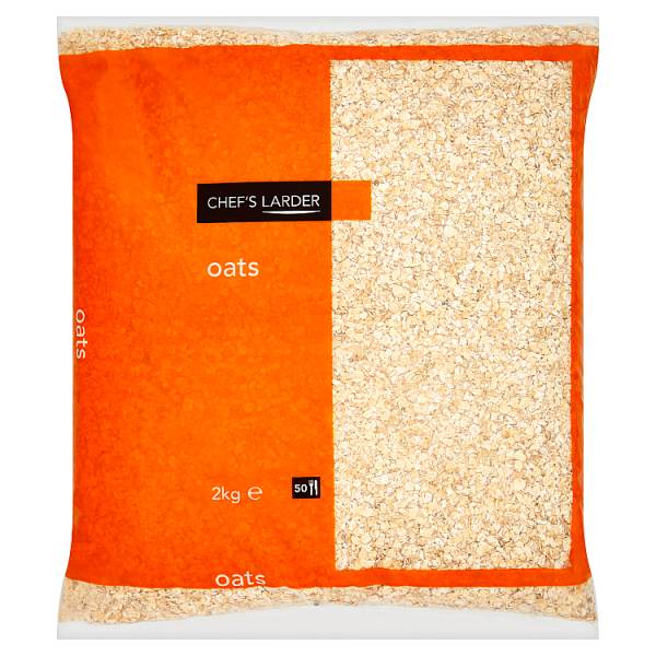 Chef's Larder Oats 2kg, Case of 4 Chef's Larder