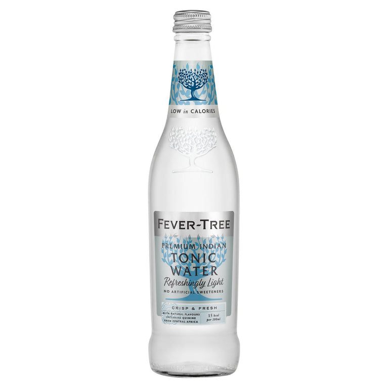 Fever-Tree  Light Premium Indian Tonic Water 500ml, Case of 8 Fever-Tree