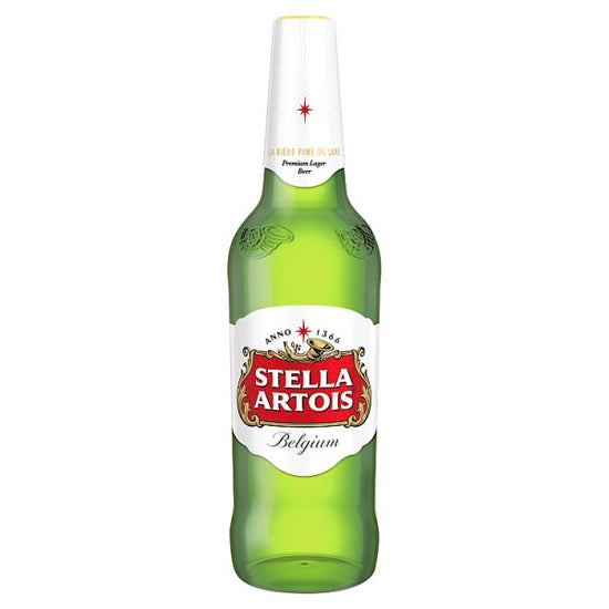 Stella Artois Belgium Premium Lager Beer 660ml, Case of 12 British Hypermarket-uk Stella Artois